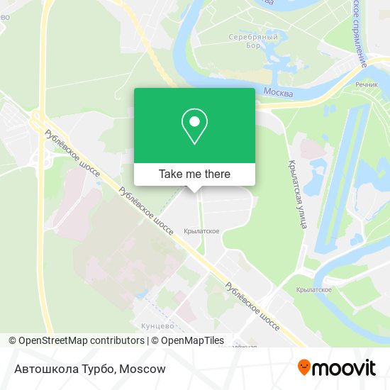 Автошкола Турбо map