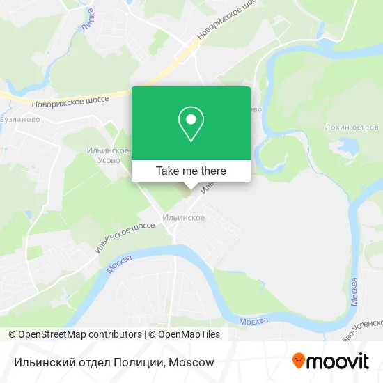 Ильинский отдел Полиции map
