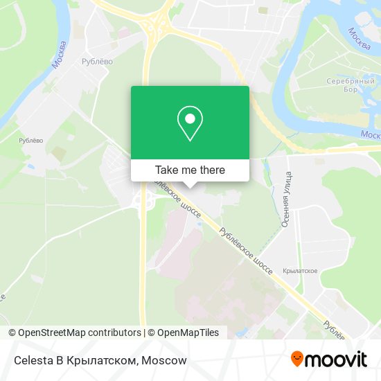 Celesta В Крылатском map