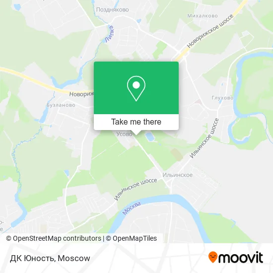 ДК Юность map