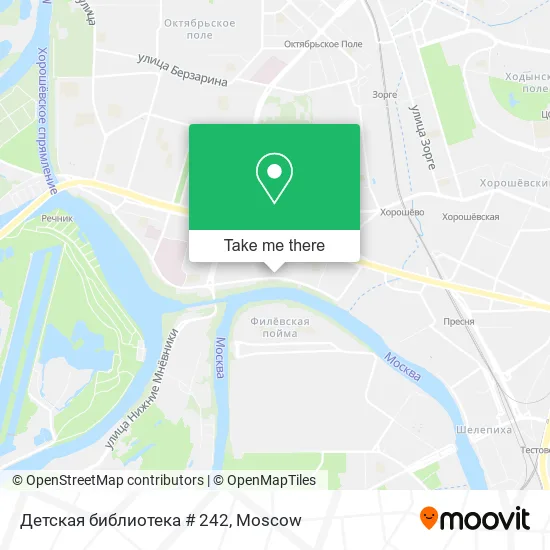 Детская библиотека # 242 map
