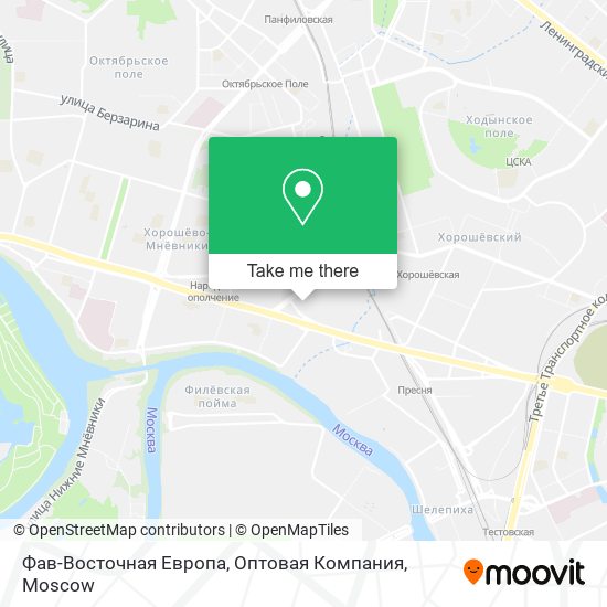 Фав-Восточная Европа, Оптовая Компания map