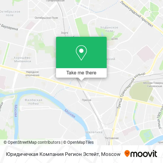 Юридичечкая Компания Регион Эстейт map