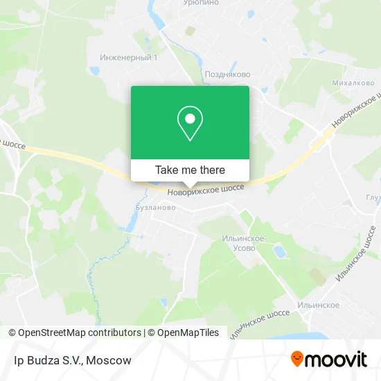 Ip Budza S.V. map
