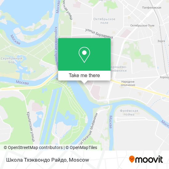 Школа Тхэквондо Райдо map