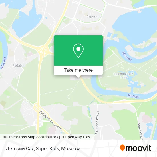 Детский Сад Super Kids map