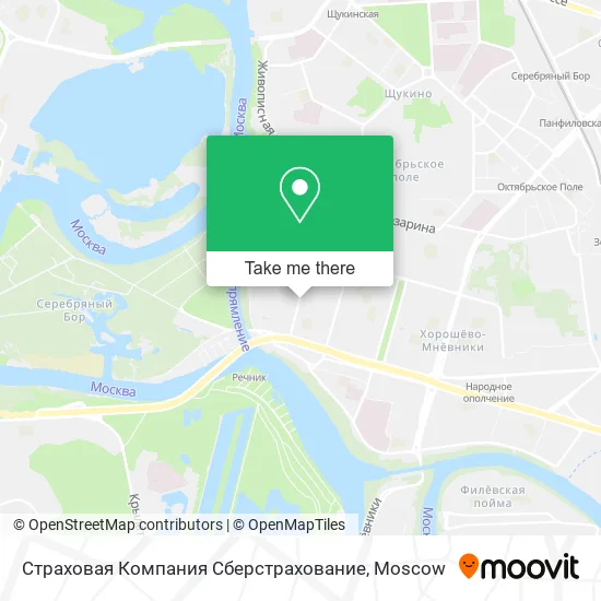 Страховая Компания Сберстрахование map