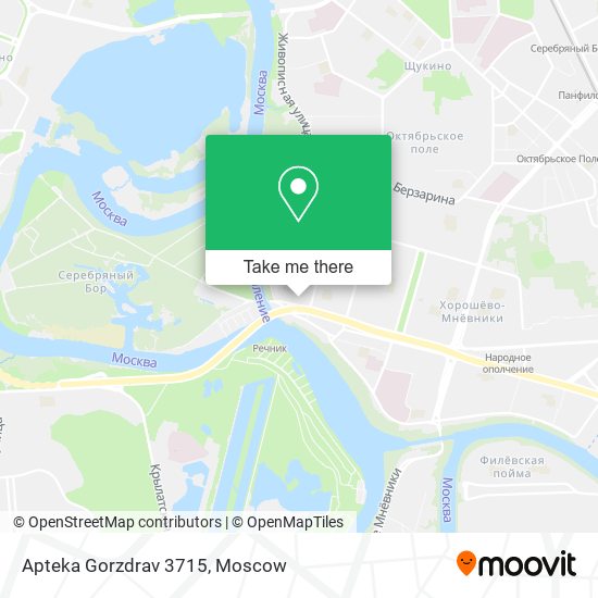Apteka Gorzdrav 3715 map