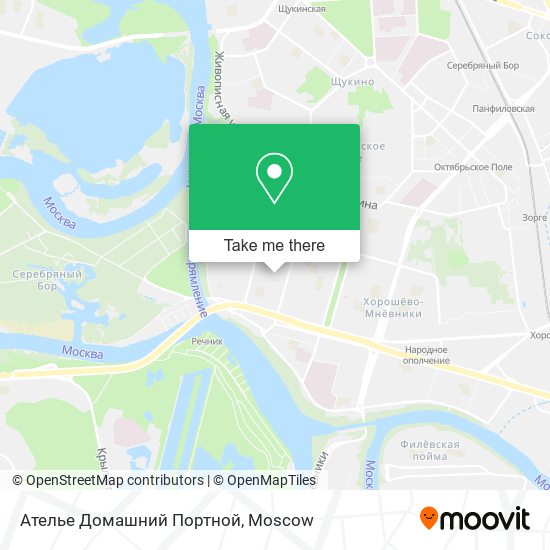Ателье Домашний Портной map