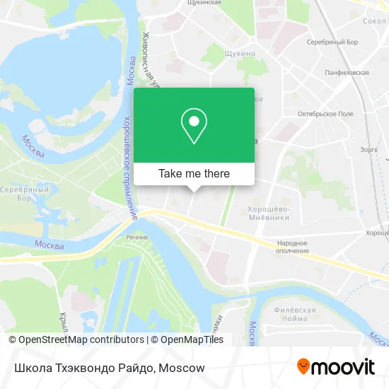 Школа Тхэквондо Райдо map