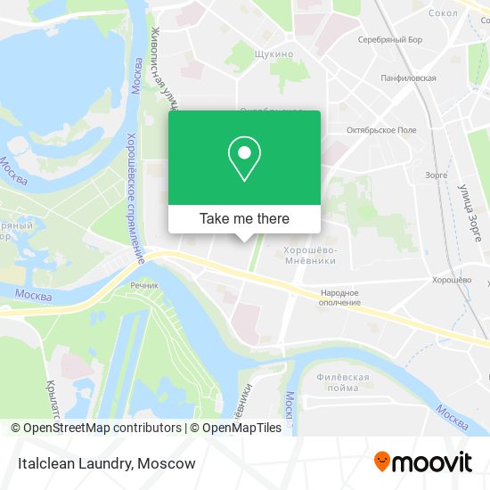 Italclean Laundry map