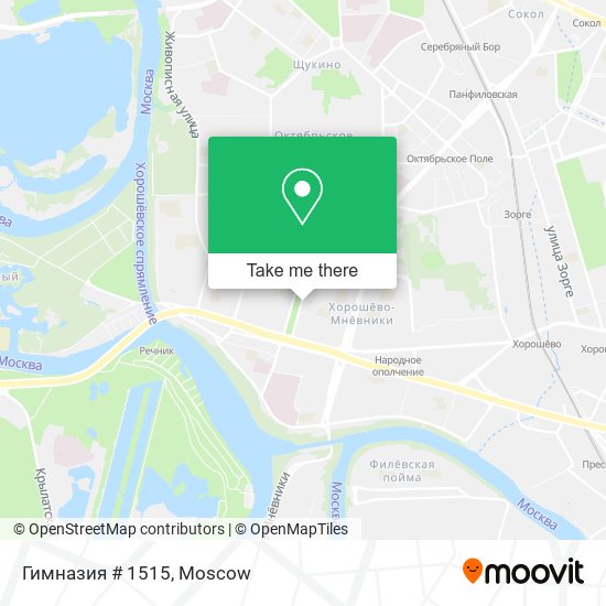 Гимназия # 1515 map
