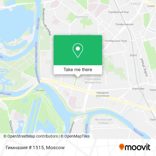 Гимназия # 1515 map