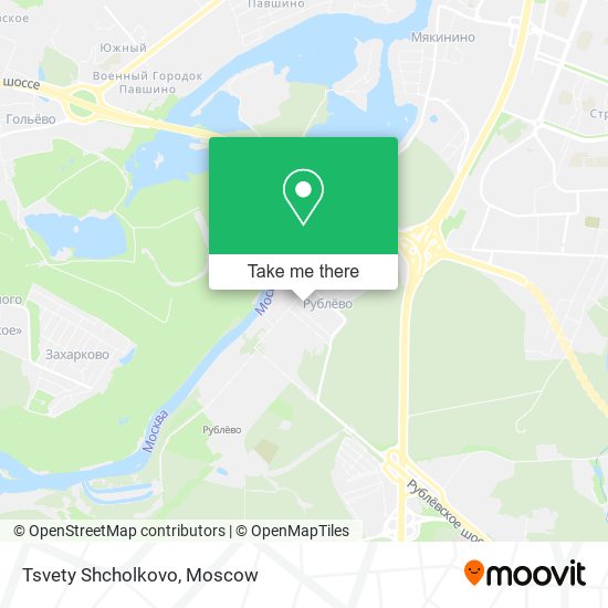 Tsvety Shcholkovo map