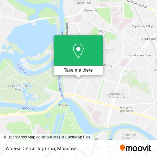 Ателье Свой Портной map