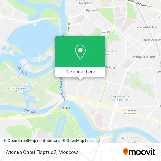 Ателье Свой Портной map