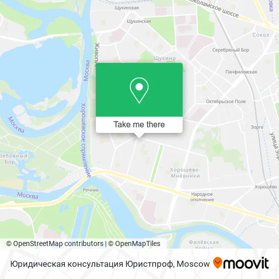 Юридическая консультация Юристпроф map