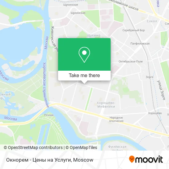 Окнорем - Цены на Услуги map