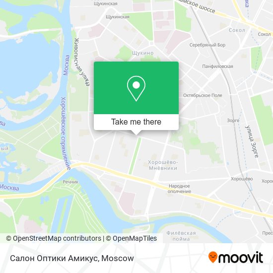 Салон Оптики Амикус map