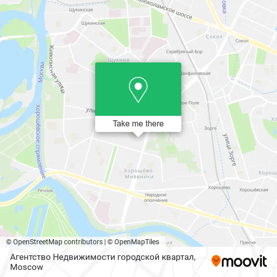 Агентство Недвижимости городской квартал map