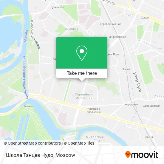 Школа Танцев Чудо map