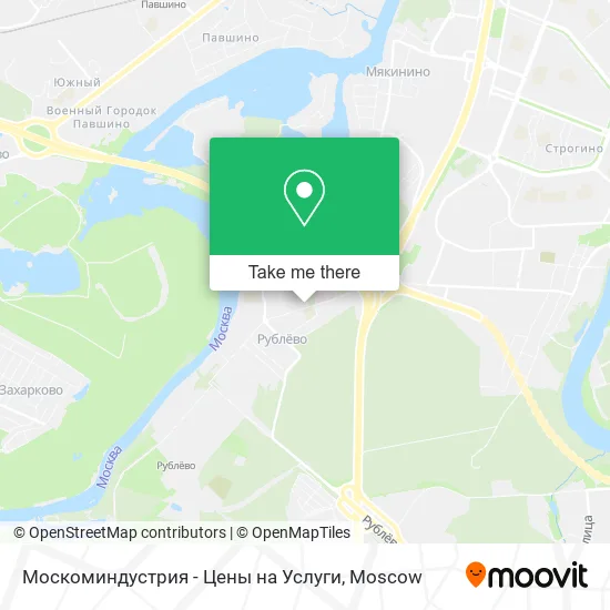 Москоминдустрия - Цены на Услуги map