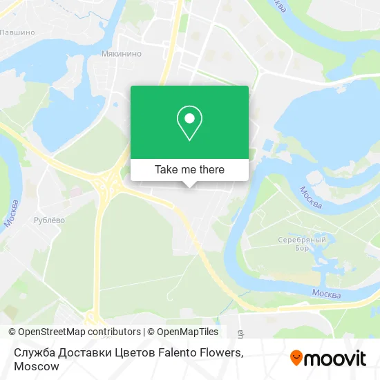 Служба Доставки Цветов Falento Flowers map