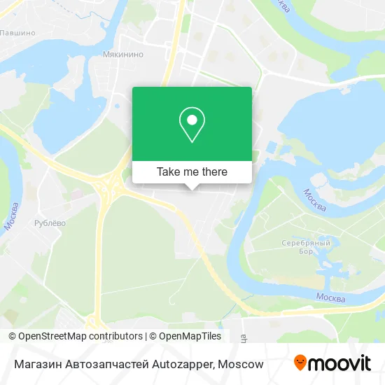 Магазин Автозапчастей Autozapper map