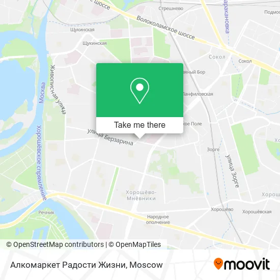 Алкомаркет Радости Жизни map