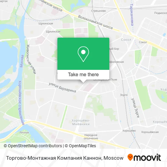 Торгово-Монтажная Компания Каннон map