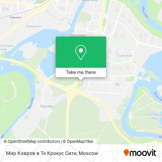 Мир Ковров в Тк Крокус Сити map
