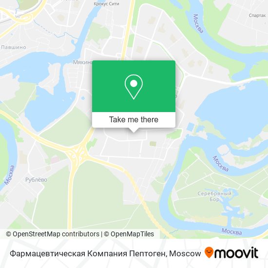 Фармацевтическая Компания Пептоген map