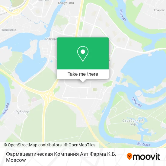 Фармацевтическая Компания Азт Фарма К.Б map