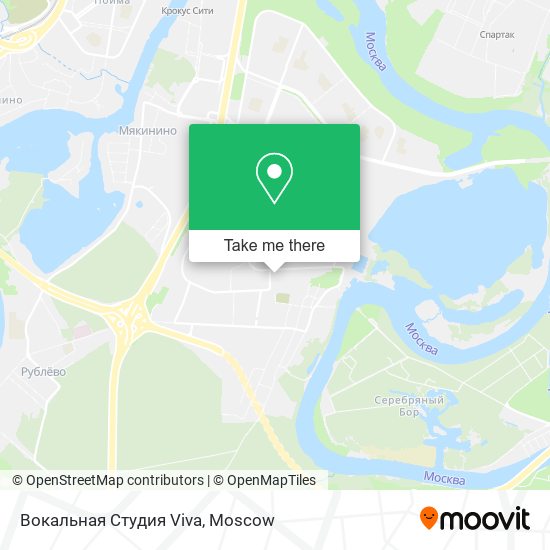 Вокальная Студия Viva map