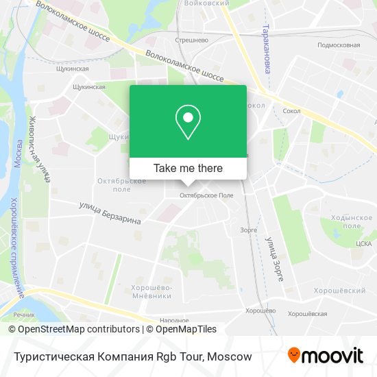 Туристическая Компания Rgb Tour map
