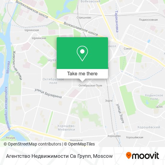 Агентство Недвижимости Св Групп map