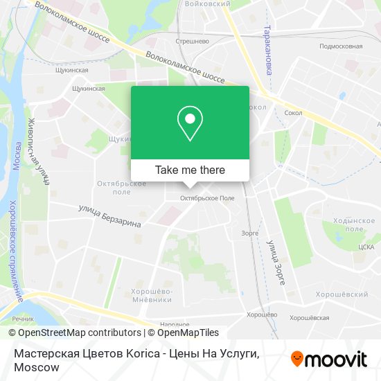 Мастерская Цветов Korica - Цены На Услуги map