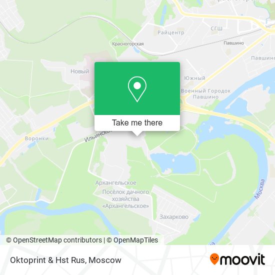 Oktoprint & Hst Rus map