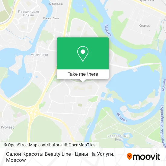 Салон Красоты Beauty Line - Цены На Услуги map