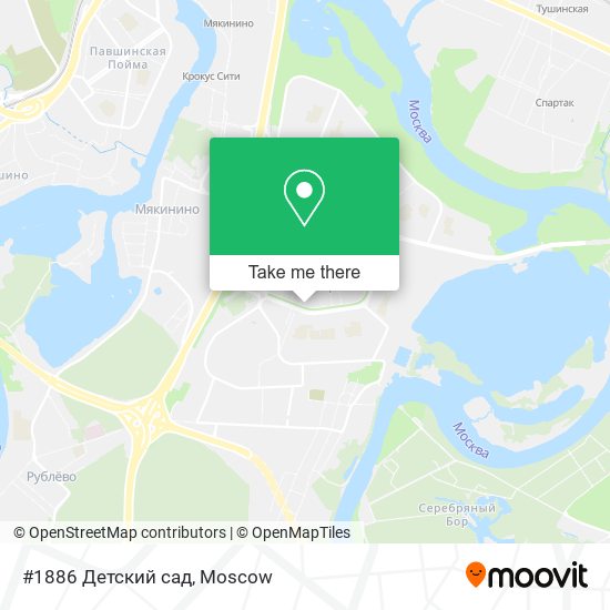#1886 Детский сад map