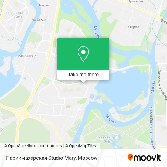 Парикмахерская Studio Mary map