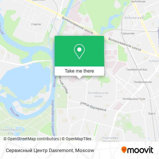 Сервисный Центр Dasremont map