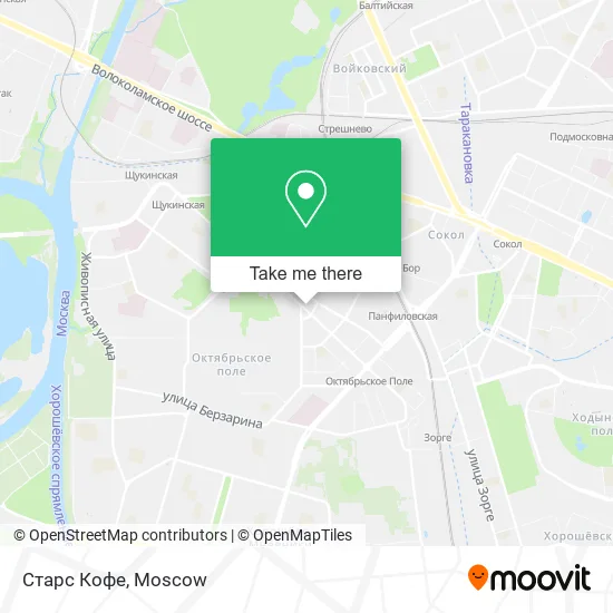 Старс Кофе map