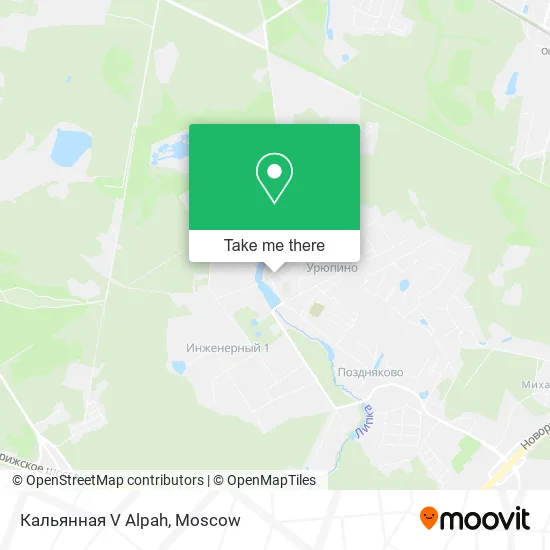 Кальянная V Alpah map