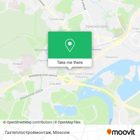 Газтеплостроймонтаж map