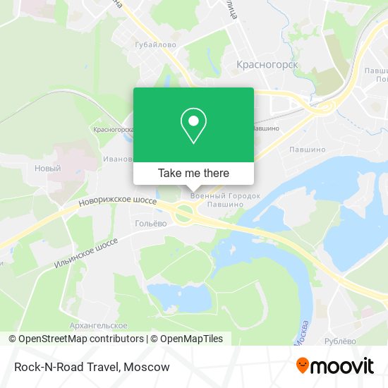 Rock-N-Road Travel map