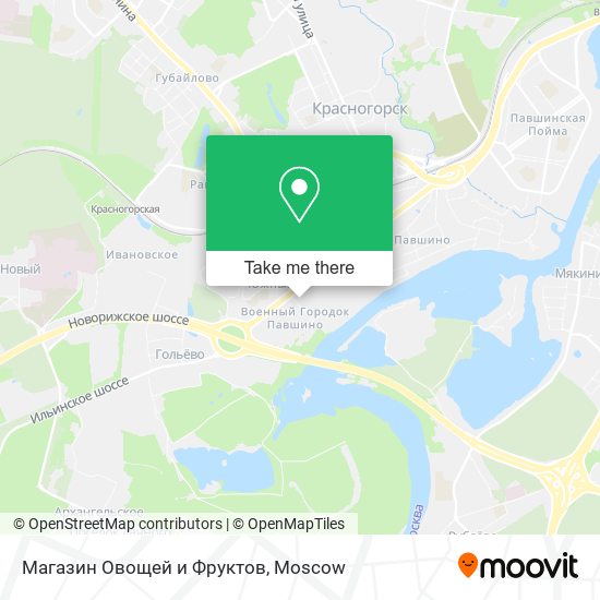 Магазин Овощей и Фруктов map