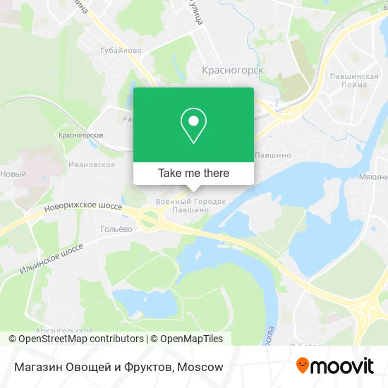 Магазин Овощей и Фруктов map