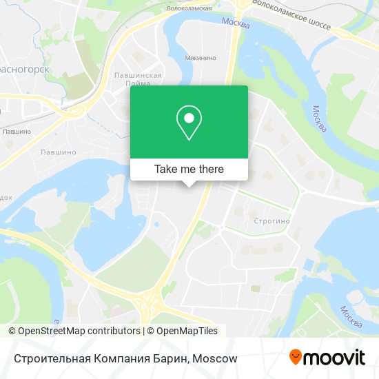 Строительная Компания Барин map