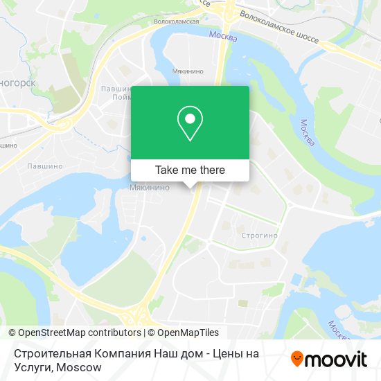 Строительная Компания Наш дом - Цены на Услуги map